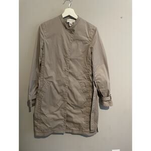 Calvin Klein Trench Coat Soft Shell Size‎ Small Lightweight Khaki Tan